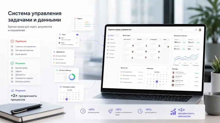 Система управления задачами и данными